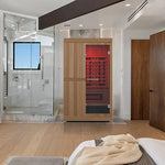 Finnmark Trinity Infrared & Steam Sauna Hybrid (2 Person) Saunas Finnmark