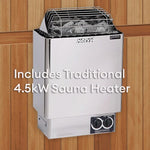 Finnmark Trinity XL Infrared & Steam Sauna Hybrid (4 Person) Saunas Finnmark