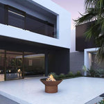 Arteflame 40" Fire Pit - Low Round Base Fire Arteflame