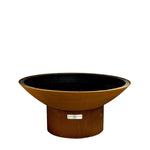 Arteflame 40" Fire Pit - Low Round Base Fire Arteflame
