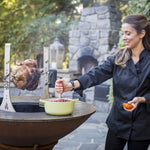 Arteflame Barbecue Grill Rotisserie With Cordless Motor Accessories Arteflame