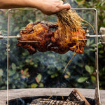 Arteflame Barbecue Grill Rotisserie With Cordless Motor Accessories Arteflame