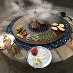 Arteflame Classic 40" Fire Bowl With Cooktop Fire Arteflame