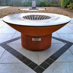Arteflame Classic 40" Grill - Low Round Base Fire Arteflame