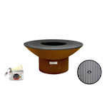 Arteflame Classic 40" Grill Low Round Base - Starter Bundle (2 Accessories) Fire Arteflame