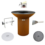 Arteflame Classic 40" Grill Tall Base - Home Chef Bundle (5 Accessories) Fire Arteflame