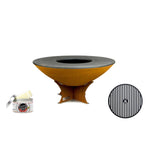 Arteflame Euro 40" Grill Low Base - Starter Bundle (2 Accessories) Fire Arteflame