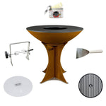 Arteflame Euro 40" Grill Tall Base - Home Chef Bundle (5 Accessories) Fire Arteflame