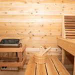 Canadian Timber Luna Cube Sauna (3 Person) Saunas Dundalk LeisureCraft