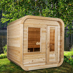 Canadian Timber Luna Cube Sauna (3 Person) Saunas Dundalk LeisureCraft