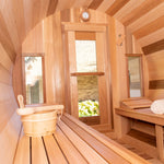 Canadian Timber Tranquility Barrel Sauna (6 Person) Saunas Dundalk LeisureCraft