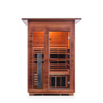 Diamond Hybrid Sauna (2 Person) Saunas Enlighten Sauna Slope None 