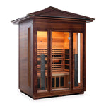 Diamond Hybrid Sauna (3 Person) Saunas Enlighten Sauna 