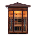 Diamond Hybrid Sauna (3 Person) Saunas Enlighten Sauna Peak None