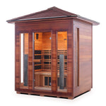 Diamond Hybrid Sauna (4 Person) Saunas Enlighten Sauna