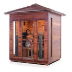 Diamond Hybrid Sauna (4 Person) Saunas Enlighten Sauna