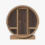 ERGO Glass Front Barrel Sauna (4 Person) Saunas SaunaLife