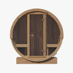 ERGO Glass Front Barrel Sauna (6 Person) Saunas SaunaLife