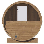 ERGO Nordic Panoramic Barrel Sauna (4 Person) Saunas SaunaLife