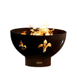 Fleur de Lis Fire Pit Fire Fire Pit Art