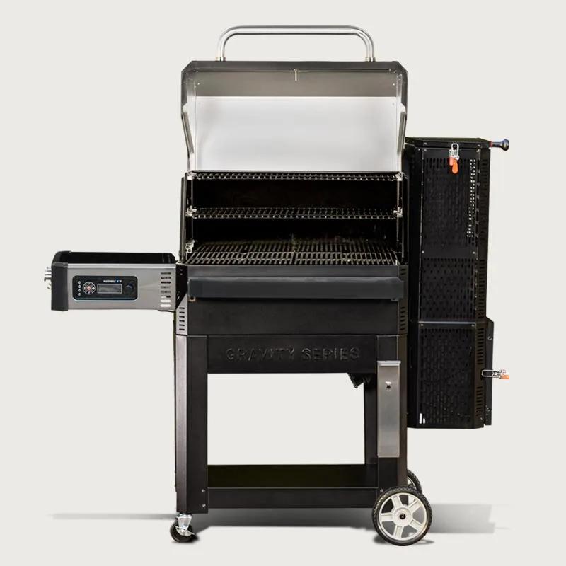 Gravity Series 1050 Digital Charcoal Grill & Smoker Fire Masterbuilt 