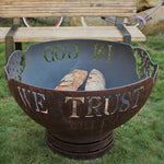In God We Trust Fire Pit thermaliving