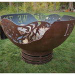 In God We Trust Fire Pit thermaliving