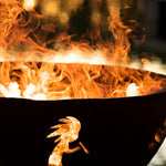 Kokopelli Fire Pit Fire Fire Pit Art