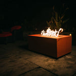 Linear 36" Fire Pit Fire Fire Pit Art