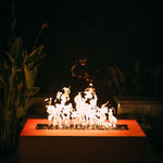 Linear 36" Fire Pit Fire Fire Pit Art