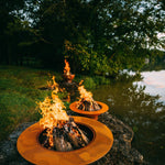 Magnum Fire Pit with Lid Fire Fire Pit Art
