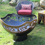 Modern Circles Fire Pit thermaliving