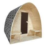Pine Pod Sauna (8 Person) Saunas ALEKO