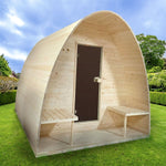 Pine Pod Sauna (8 Person) Saunas ALEKO 