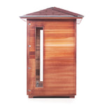 Rustic Full Spectrum Infrared Sauna (2 Person) Saunas Enlighten Sauna