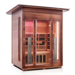 Rustic Full Spectrum Infrared Sauna (4 Person) Saunas Enlighten Sauna