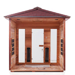 Rustic Full Spectrum Infrared Sauna (5 Person) Saunas Enlighten Sauna