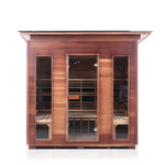 Rustic Full Spectrum Infrared Sauna (5 Person) Saunas Enlighten Sauna