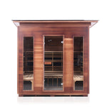 Rustic Full Spectrum Infrared Sauna (5 Person) Saunas Enlighten Sauna 