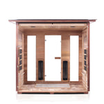Rustic Full Spectrum Infrared Sauna (5 Person) Saunas Enlighten Sauna