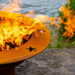 Saturn Fire Pit with Lid Fire Fire Pit Art