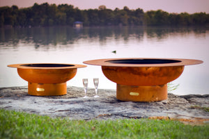 Saturn Fire Pit with Lid Fire Fire Pit Art 