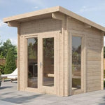 SaunaLife Outdoor Garden Sauna (6 Person) Saunas SaunaLife