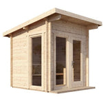 SaunaLife Outdoor Garden Sauna (6 Person) Saunas SaunaLife 