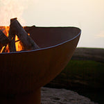 Scallop / Tidal Fire Pit Fire Fire Pit Art