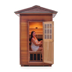 Sierra Full Spectrum Infrared Sauna (2 Person) Saunas Enlighten Sauna