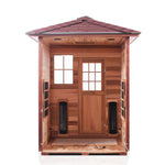 Sierra Full Spectrum Infrared Sauna (3 Person) Saunas Enlighten Sauna 