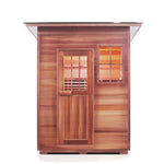Sierra Full Spectrum Infrared Sauna (3 Person) Saunas Enlighten Sauna
