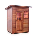 Sierra Full Spectrum Infrared Sauna (3 Person) Saunas Enlighten Sauna Slope None