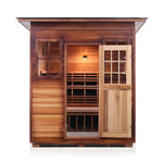 Sierra Full Spectrum Infrared Sauna (4 Person) Saunas Enlighten Sauna